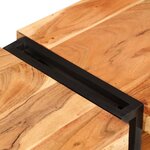 vidaXL Meuble TV 160x30x40 cm bois d'acacia massif