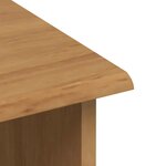 vidaXL Hutch ASKIM 91 x 30 x 104 cm Bois de pin massif