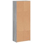 vidaXL Armoire de classement sonoma gris 60x32x153cm bois d'ingénierie