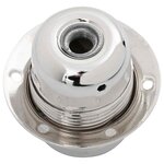 vidaXL Douilles de lampe 2 Pièces nickel satiné E27
