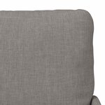 vidaXL Ensembles de canapés 3 Pièces Taupe 115 x 56 x 80 cm Contreplaqué