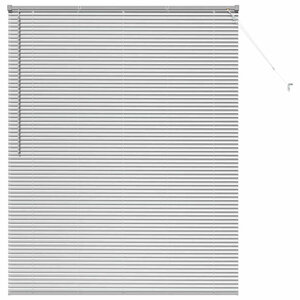 vidaXL Stores vénitiens Argenté 175 x 150 cm Aluminium