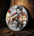 Monnaie ODYSSEUS 2 Oz Argent 5$ Niue 2026 (PRÉCOMMANDE)