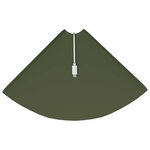 vidaXL Étagère Flottante d'Angle 2 pc Vert olive 24 x 24 x 2 cm
