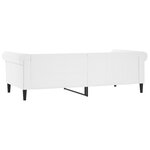 vidaXL Lit de jour blanc 80x200 cm similicuir