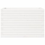 vidaXL Jardinière blanc 70x40x45 5 cm bois de pin massif