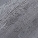 vidaXL Dalles de plancher PVC autoadhésif 5 21 m² 2 mm gris bois mat