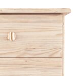 vidaXL Buffet ALTA 77x35x73 cm bois massif de pin