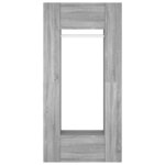 vidaXL Armoires de couloir 2 Pièces sonoma gris Bois d'ingénierie