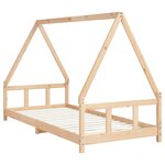 vidaXL Cadre de lit pour enfants 90x200 cm bois de pin massif