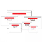 Pochette porte-documents adhésive "Documents ci-inclus" - 16 5 x 12 5 cm