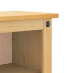 vidaXL Armoire pour machine à laver salle de bain Corona pin massif