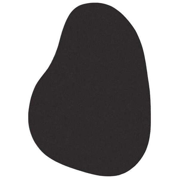 vidaXL Tapis Noir 140 x 200 cm Polyester