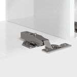 vidaXL Meuble TV mural Montage mural Blanc Brillant 60 x 31 x 29.5 cm