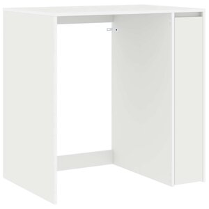vidaXL Armoire pour machine à laver avec porte Blanc 87 x 60 x 89 cm