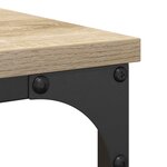 Cabinet de Salle de Bain vidaXL 3 Pièces en Bois d'Ingénierie Chêne de Sonoma