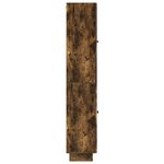 vidaXL Ensemble de Meubles 2 Pièces Chêne fumé 66 x 34 5 x 90 cm