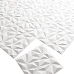 WallArt Panneaux muraux 3D 24 Pièces GA-WA27 puck