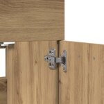 vidaXL Ensemble de meubles salle de bain 2 Pièces bois d'ingénierie