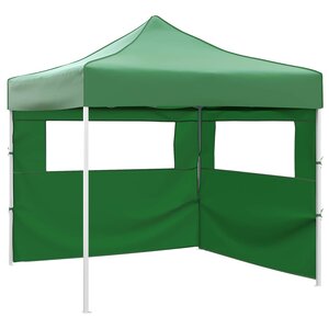 vidaXL Tente de fête 292 x 292 x 315 cm Vert Tissu Oxford