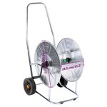 vidaXL Chariot d'enrouleur pour tuyau de 80 m 3/4" acier