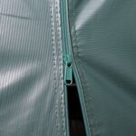 Vidaxl tente amovible pour bétail pvc 550 g/m² 3 3 x 8 m vert foncé