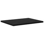 vidaXL Planches d'étagère   4 pièces  chêne noir  40x30x1.5 cm  en bois d'ingénierie