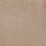 vidaXL Rideau occultant aspect de lin avec œillets beige 290x245 cm