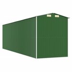 vidaXL Abri de jardin Vert 192x689x223 cm Acier galvanisé