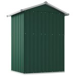 vidaXL Abri de jardin Vert 126x97 5x177 cm Acier galvanisé