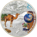 Pièce de monnaie en Argent 10 Dollars g 62.2 (2 oz) Millésime 2022 Our Earth DESERT