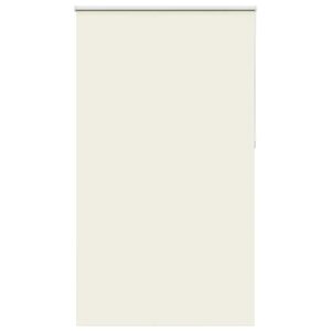 vidaXL Store enrouleur occultant blanc cassé 135x230 cm largeur tissu