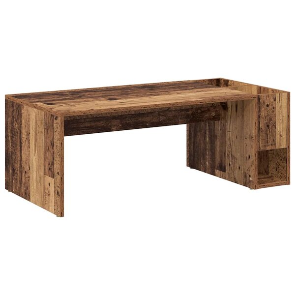 vidaXL Table basse Bois ancien 101 5 x 50 x 37 cm Bois d'ingénierie