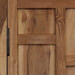 vidaXL Buffet Bois d'acacia solide 60x35x76 cm Marron