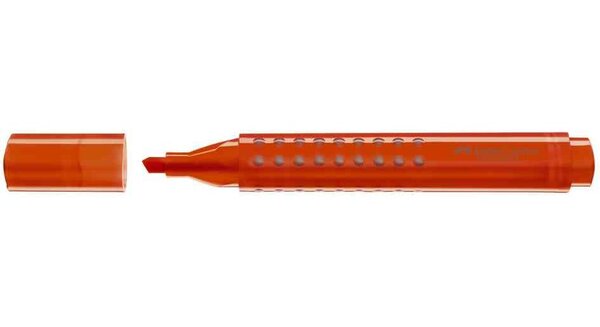 Surligneur TEXTLINER GRIP Triangulaire Pointe Biseautée 1 - 5 mm Orange FABER-CASTELL