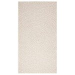 vidaXL Tapis ZIZUR crème 80x150 cm aspect de jute intérieur extérieur