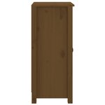 vidaXL Buffets 2 Pièces Marron miel 39x35x80 cm Bois massif de pin