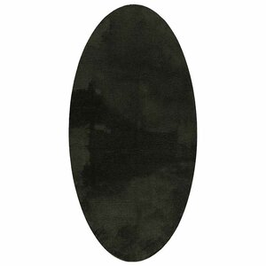 vidaXL Tapis HUARTE Vert forêt 150 x 80 cm 100  Polyester