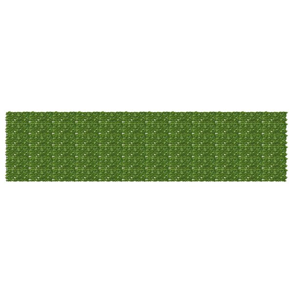 vidaXL Écran de balcon avec feuilles Vert et jaune 600 x 150 cm