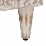 vidaXL Meuble TV Blanc 80 x 33 5 x 46 cm Bois de mangue massif
