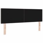 vidaXL Tête de lit avec tête de lit Marron foncé 140 cm tissu