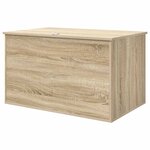 vidaXL Maison pour chat Sonoma 85 x 55 x 53 5 cm Bois d'ingénierie