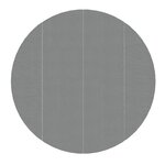 vidaXL Bâche de piscine gris clair Ø458 cm géotextile polyester