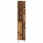 vidaXL Haut Armoire Bois Ancien 69 5 x 34 x 180 cm Bois d'ingénierie