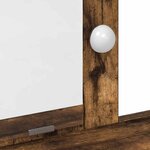 vidaXL Table de Toilette Marron 79 x 41 x 140 cm Bois d'ingénierie