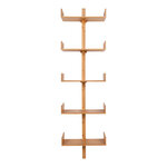 Étagère murale en bambou naturel 50 x 180 cm