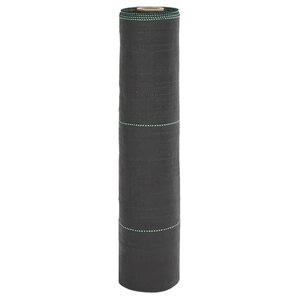vidaXL Membrane anti-mauvaises herbes noir 0 5x25 m PP