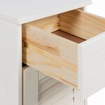vidaXL Ensemble de mobilier de salle de bain 2 Pièces Marron et blanc
