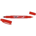 Marqueur Permanent MONO twin 0 8 et 0 4 mm Rouge x 10 TOMBOW