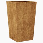 vidaXL Jardinière 45x45x75 cm acier résistant aux intempéries